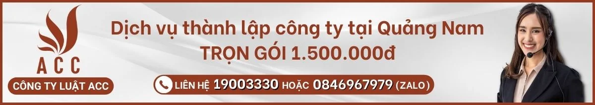 Dịch vụ thành lập công ty tại Quảng Nam