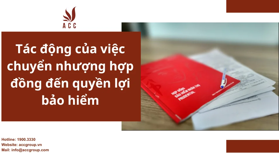 Tác động của việc chuyển nhượng hợp đồng đến quyền lợi bảo hiểm