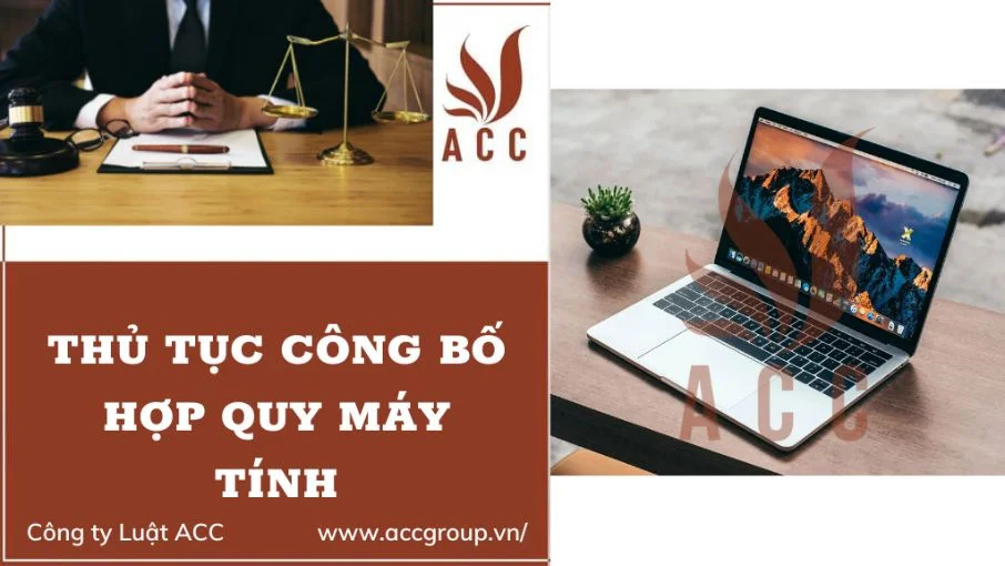 Thủ tục công bố hợp quy máy tính