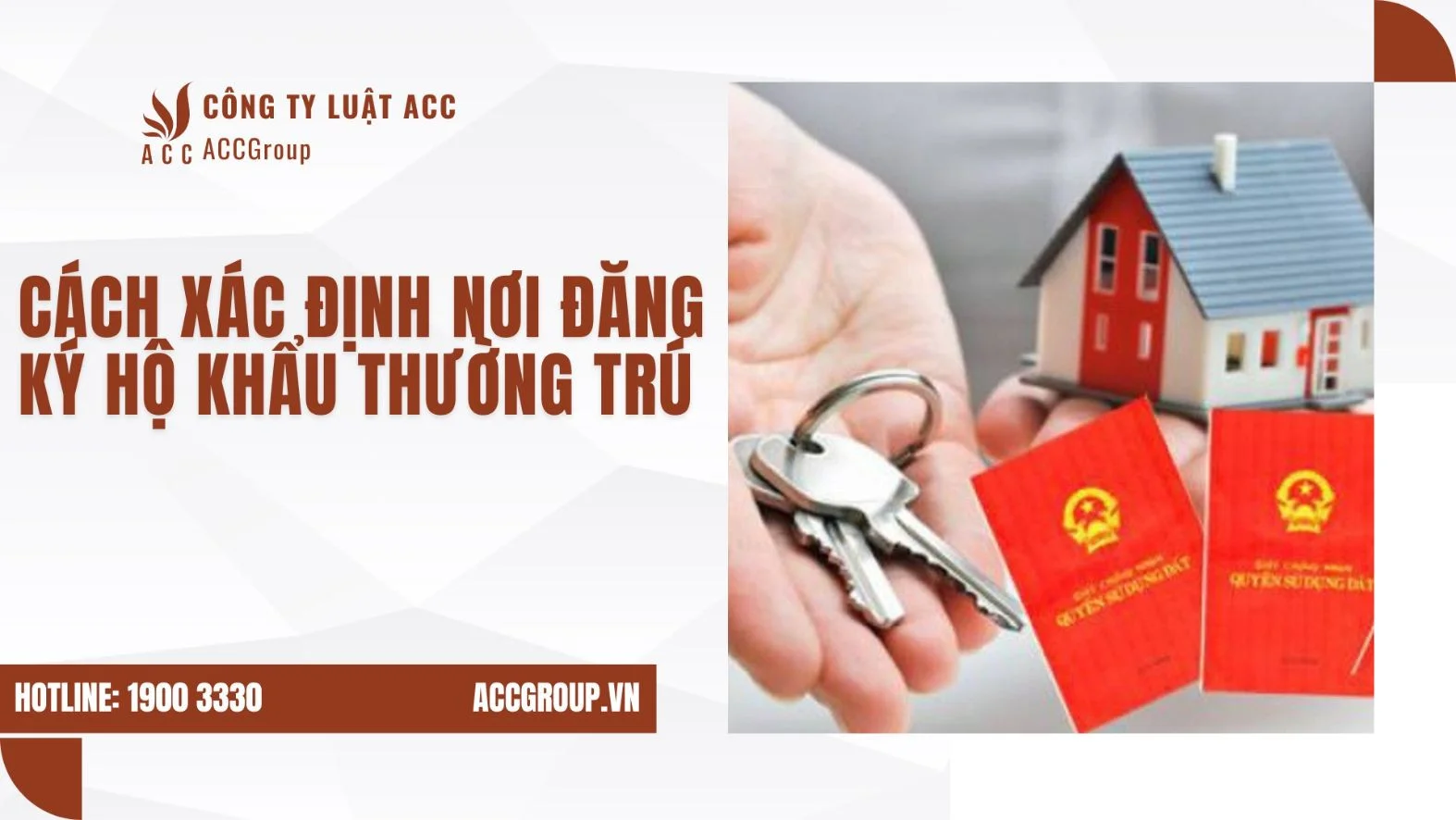 Cách xác định nơi đăng ký hộ khẩu thường trú