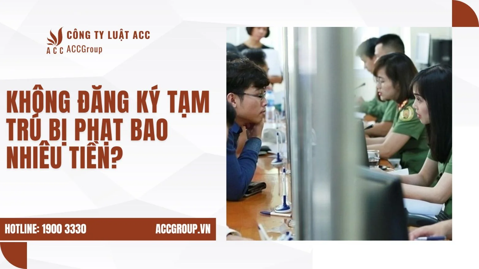 Không đăng ký tạm trú bị phạt bao nhiêu tiền?