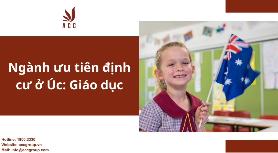 Ngành ưu tiên định cư ở Úc: Giáo dục