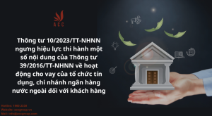 thong-tu-10-2023-tt-nhnn-ngung-hieu-luc-thi-hanh-mot-so-noi-dung-cua-thong-tu-39-2016-tt-nhnn-ve-hoat-dong-cho-vay-cua-to-chuc-tin-dung-chi-nhanh-ngan-hang-nuoc-ngoai