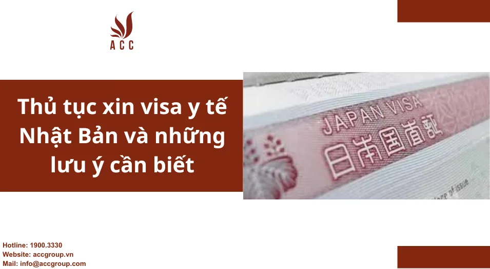Thủ tục xin visa y tế Nhật Bản và những lưu ý cần biết