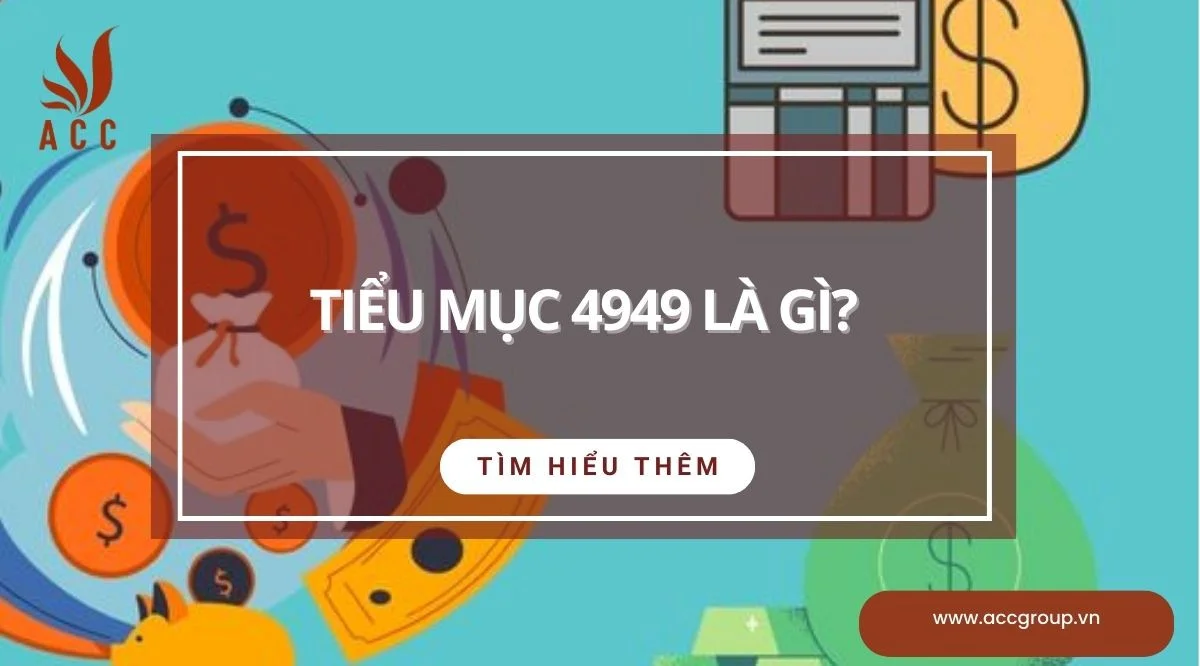 Tiểu mục 4949 là gì