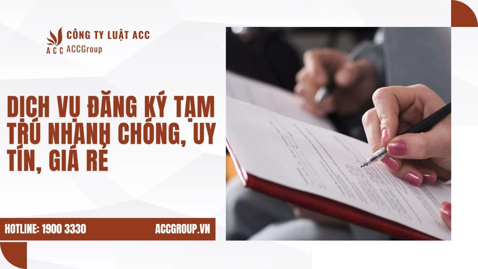 Dịch vụ đăng ký tạm trú nhanh chóng, uy tín, giá rẻ