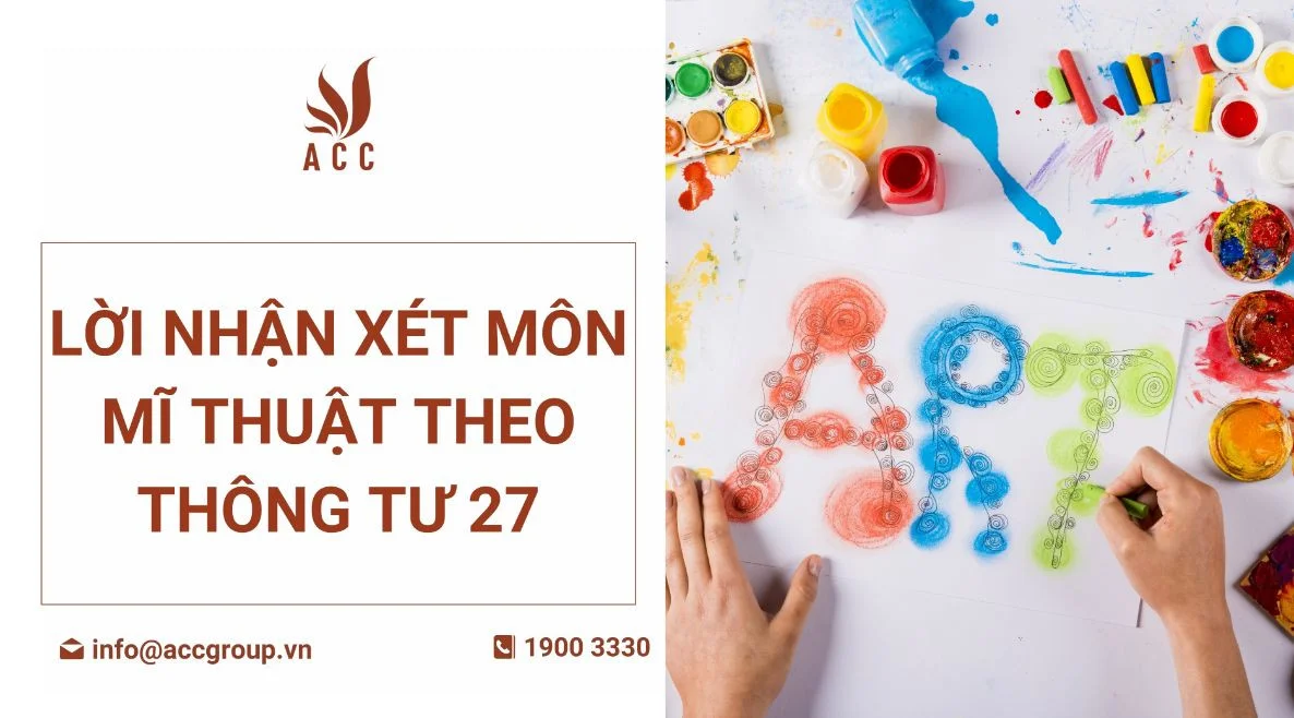 loi-nhan-xet-mon-mi-thuat-theo-thong-tu-27