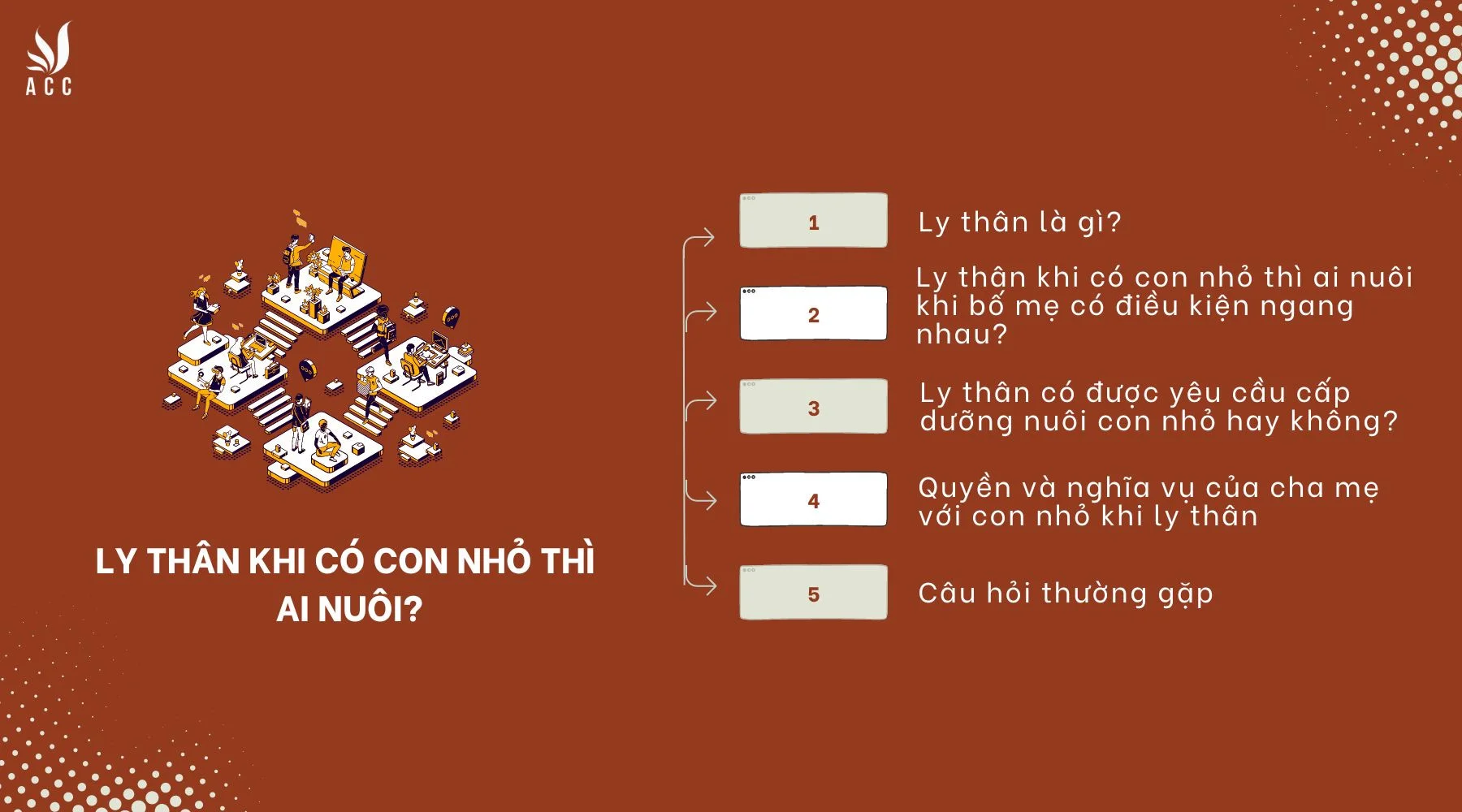 Ly thân khi có con nhỏ thì ai nuôi