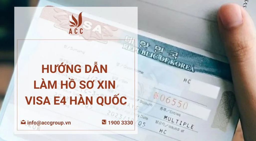 visa e4 hàn quốc