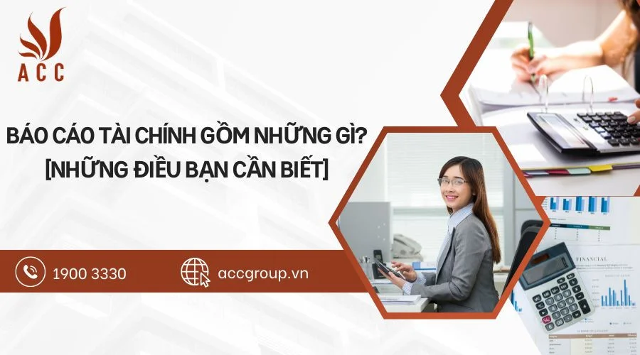 Báo cáo tài chính gồm những gì