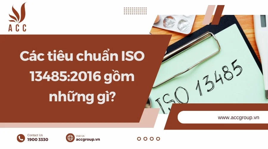 Các tiêu chuẩn ISO 13485:2016 gồm những gì?