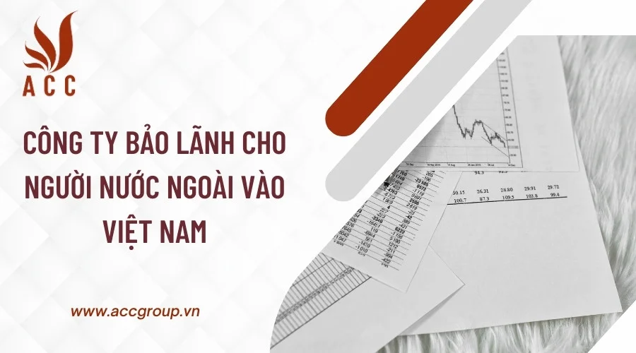 Công ty bảo lãnh cho người nước ngoài vào Việt Nam