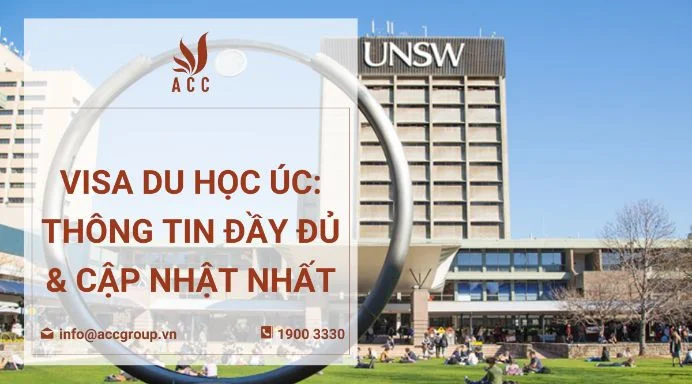 Visa du học Úc: Thông tin đầy đủ & cập nhật nhất