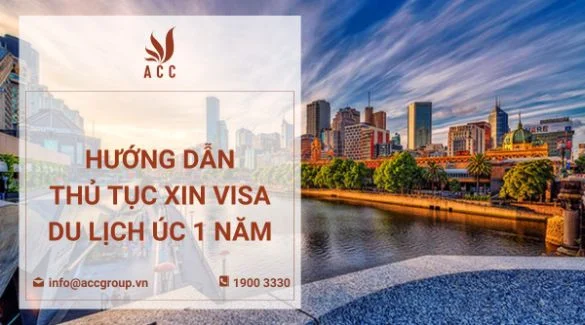 Hướng dẫn thủ tục xin visa du lịch úc 1 năm