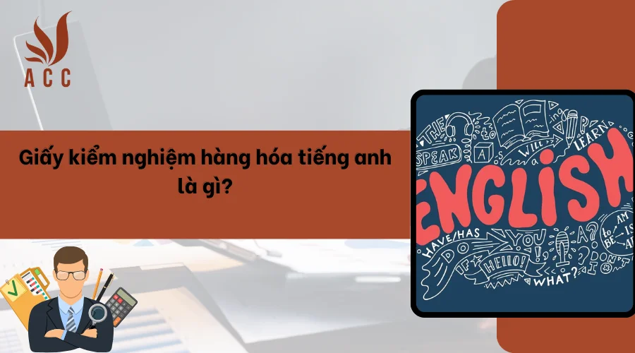 Giấy kiểm nghiệm hàng hóa tiếng anh là gì?