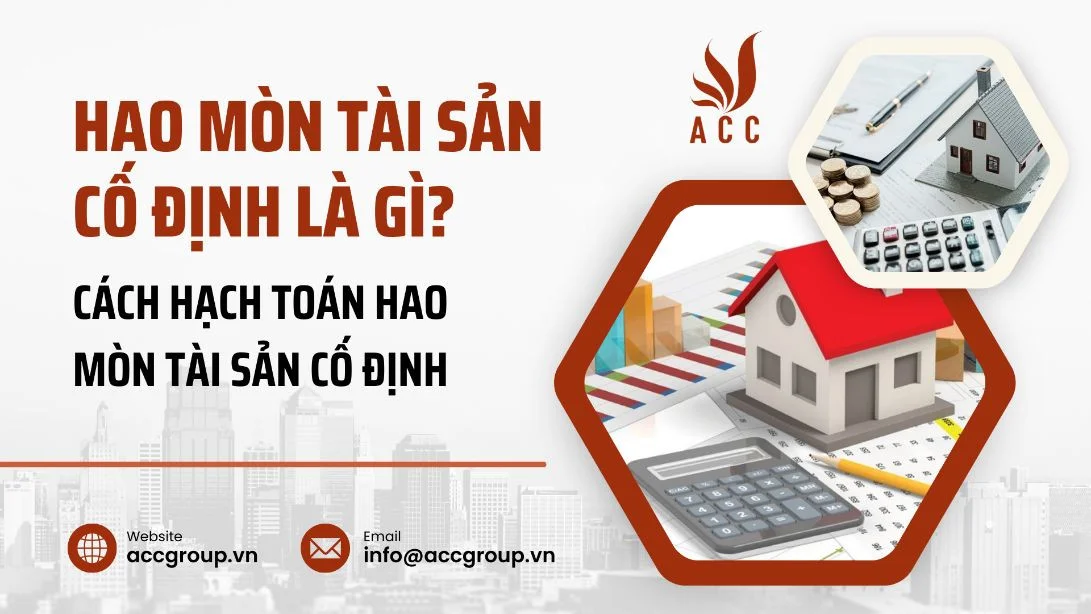 Hao mòn tài sản cố định là gì? Cách hạch toán hao mòn TSCĐ