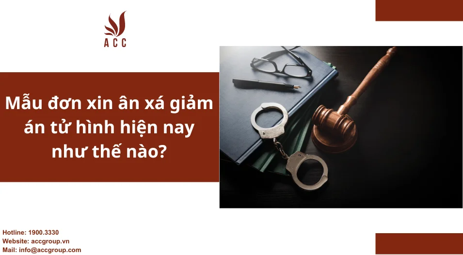 Mẫu đơn xin ân xá giảm án tử hình hiện nay như thế nào?