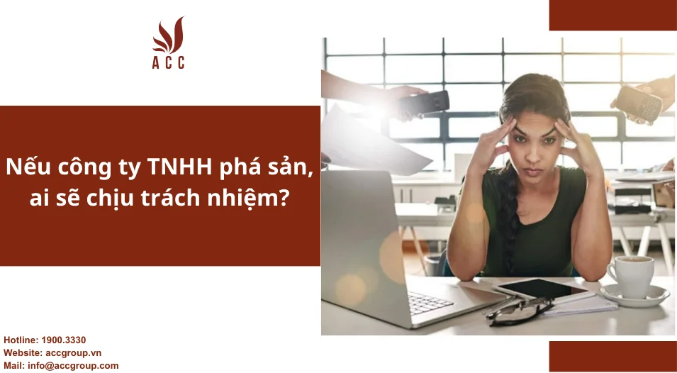 Nếu công ty TNHH phá sản, ai sẽ chịu trách nhiệm?
