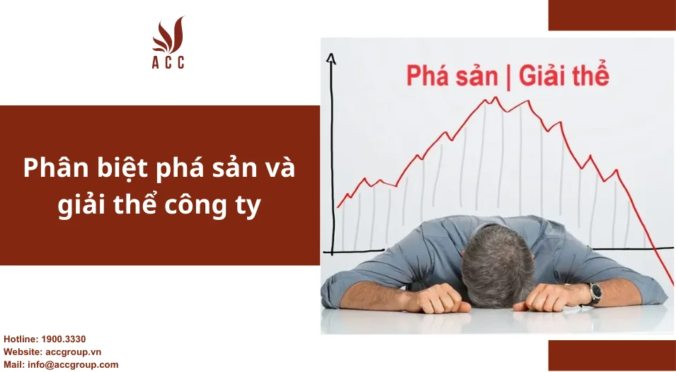 Phân biệt phá sản và giải thể công ty
