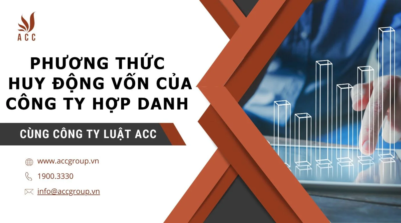 Phương thức huy động vốn của công ty hợp danh