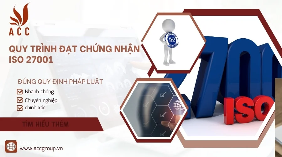 Quy trình đạt chứng nhận ISO 27001