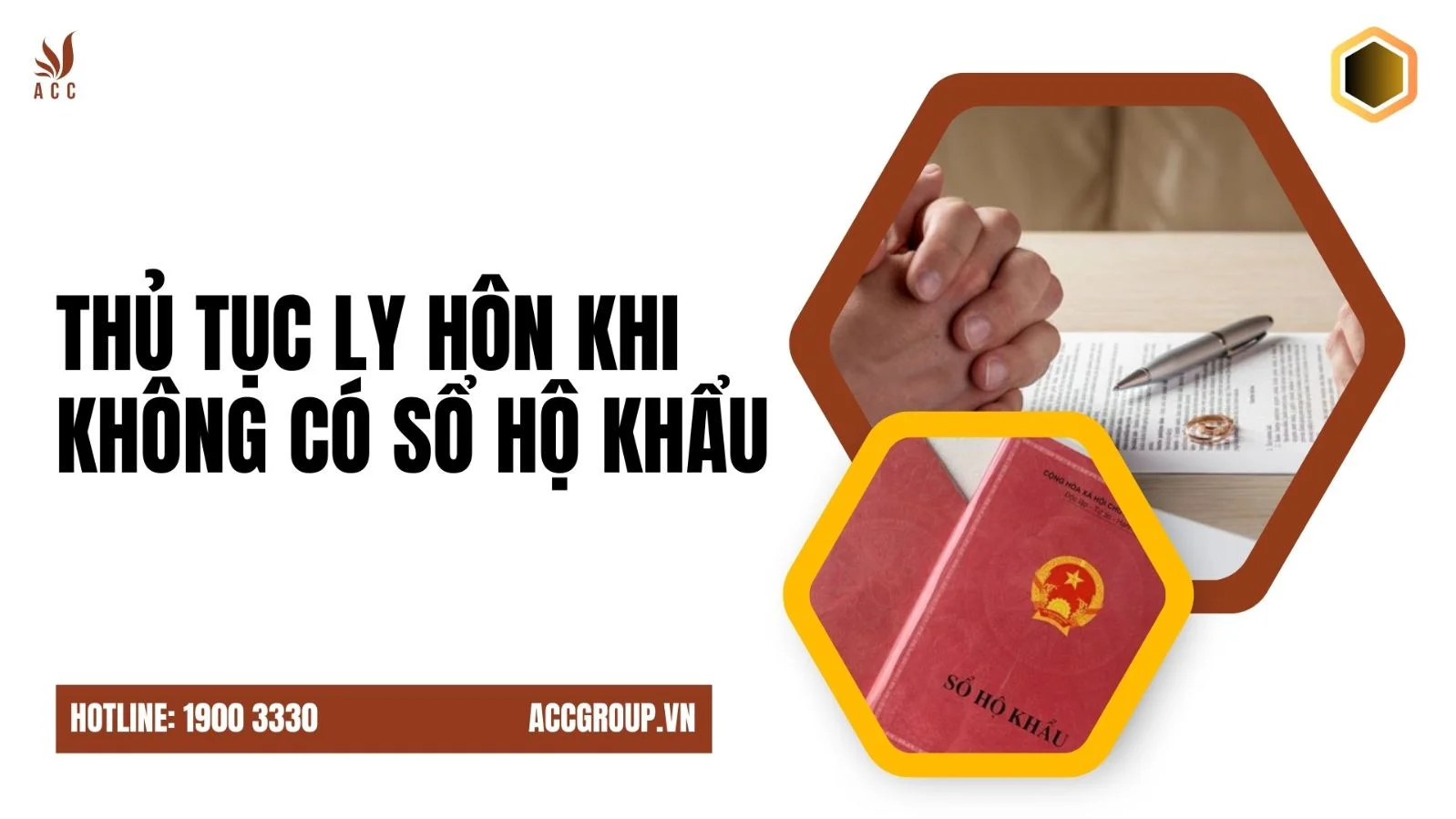 Thủ tục ly hôn khi không có sổ hộ khẩu