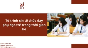 to-trinh-xin-to-chuc-day-phu-dao-tre-trong-thoi-gian-he