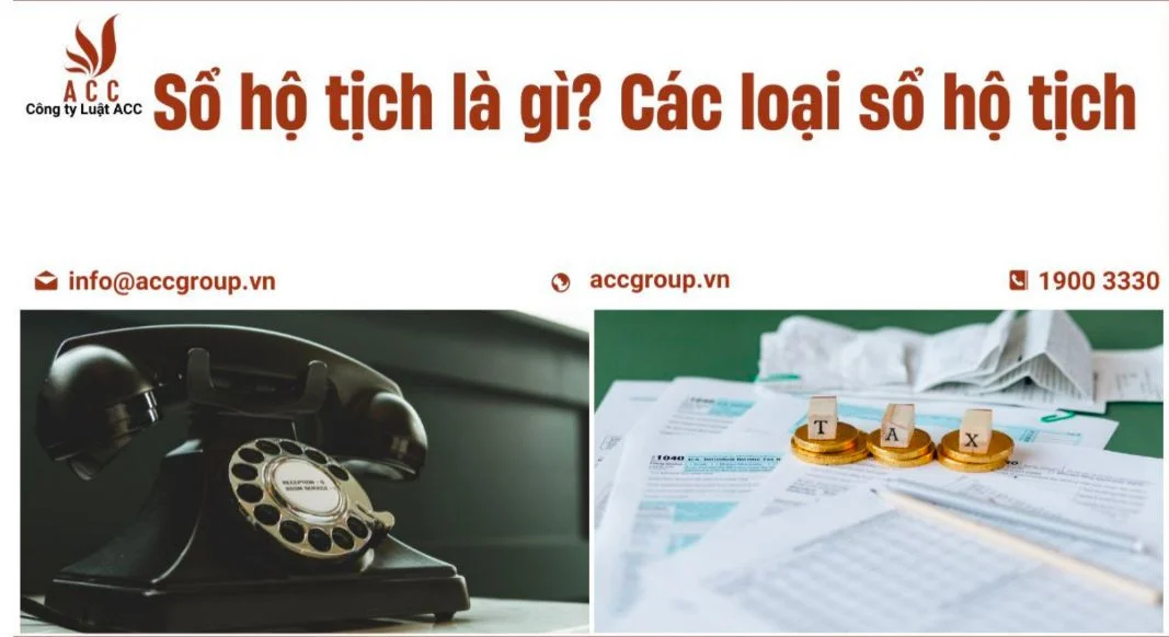 Sổ hộ tịch là gì? Các loại sổ hộ tịch