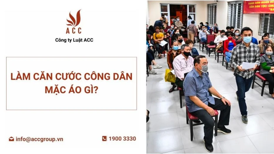 Làm căn cước công dân mặc áo gì?