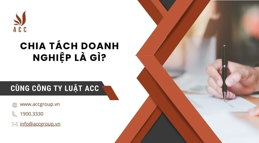 Chia tách doanh nghiệp là gì?