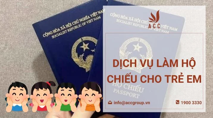 Dịch vụ làm hộ chiếu cho trẻ em