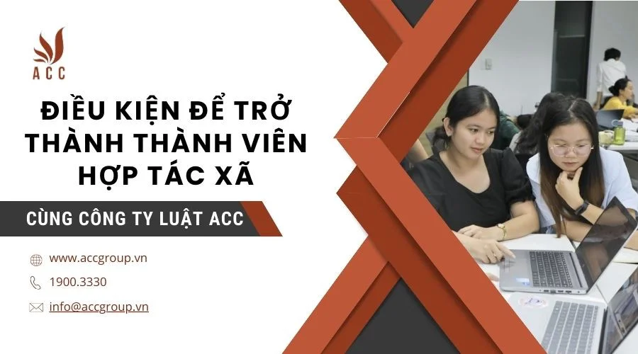 Điều kiện để trở thành thành viên hợp tác xã