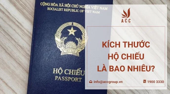 Kích thước hộ chiếu là bao nhiêu?