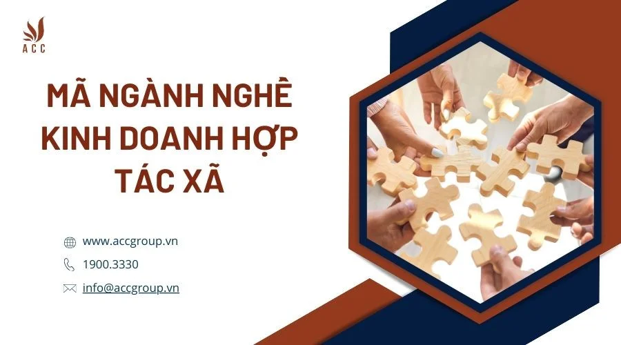 Mã ngành nghề kinh doanh hợp tác xã