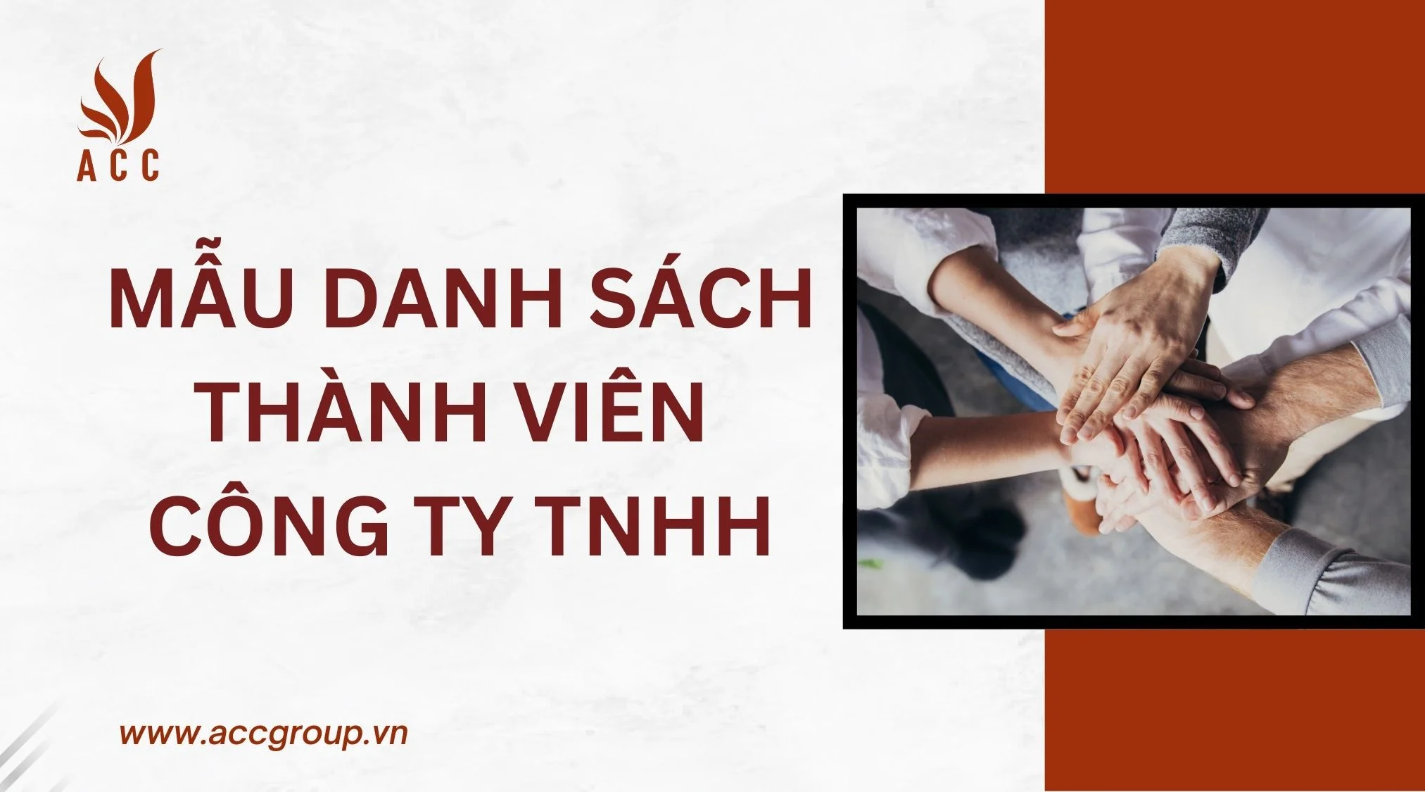 Mẫu danh sách thành viên công ty TNHH