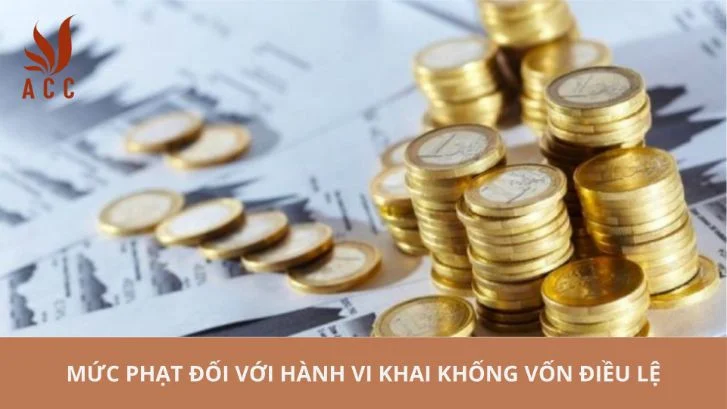 Mức phạt đối với hành vi khai khống vốn điều lệ