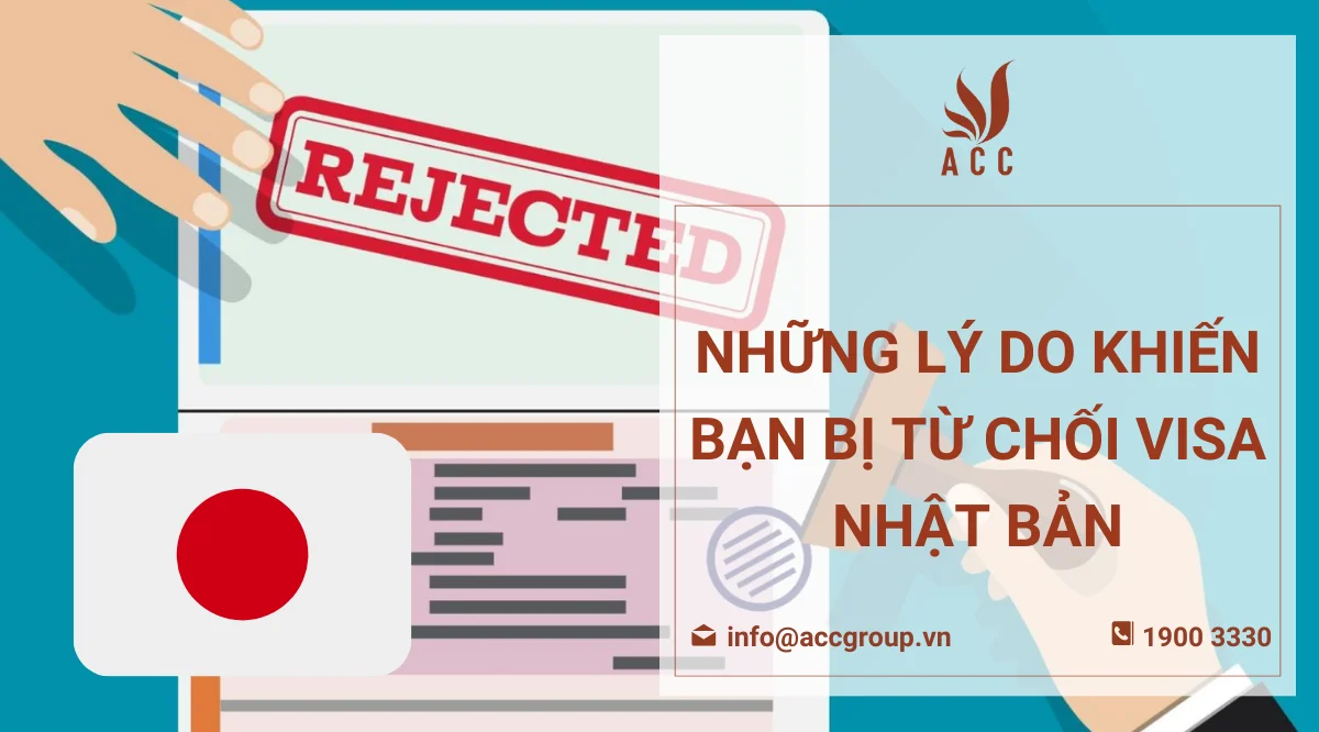Những lý do khiến bạn bị từ chối visa Nhật Bản