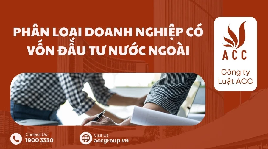 Phân loại doanh nghiệp có vốn đầu tư nước ngoài