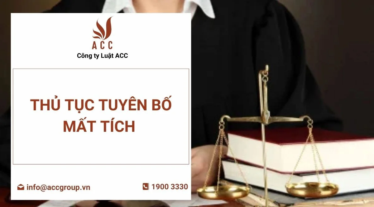 Thủ tục tuyên bố mất tích