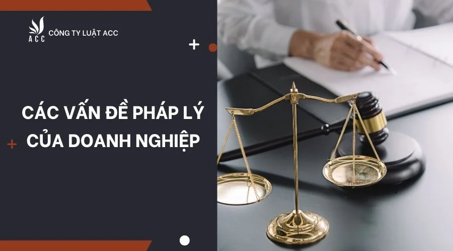 Các vấn đề pháp lý của doanh nghiệp
