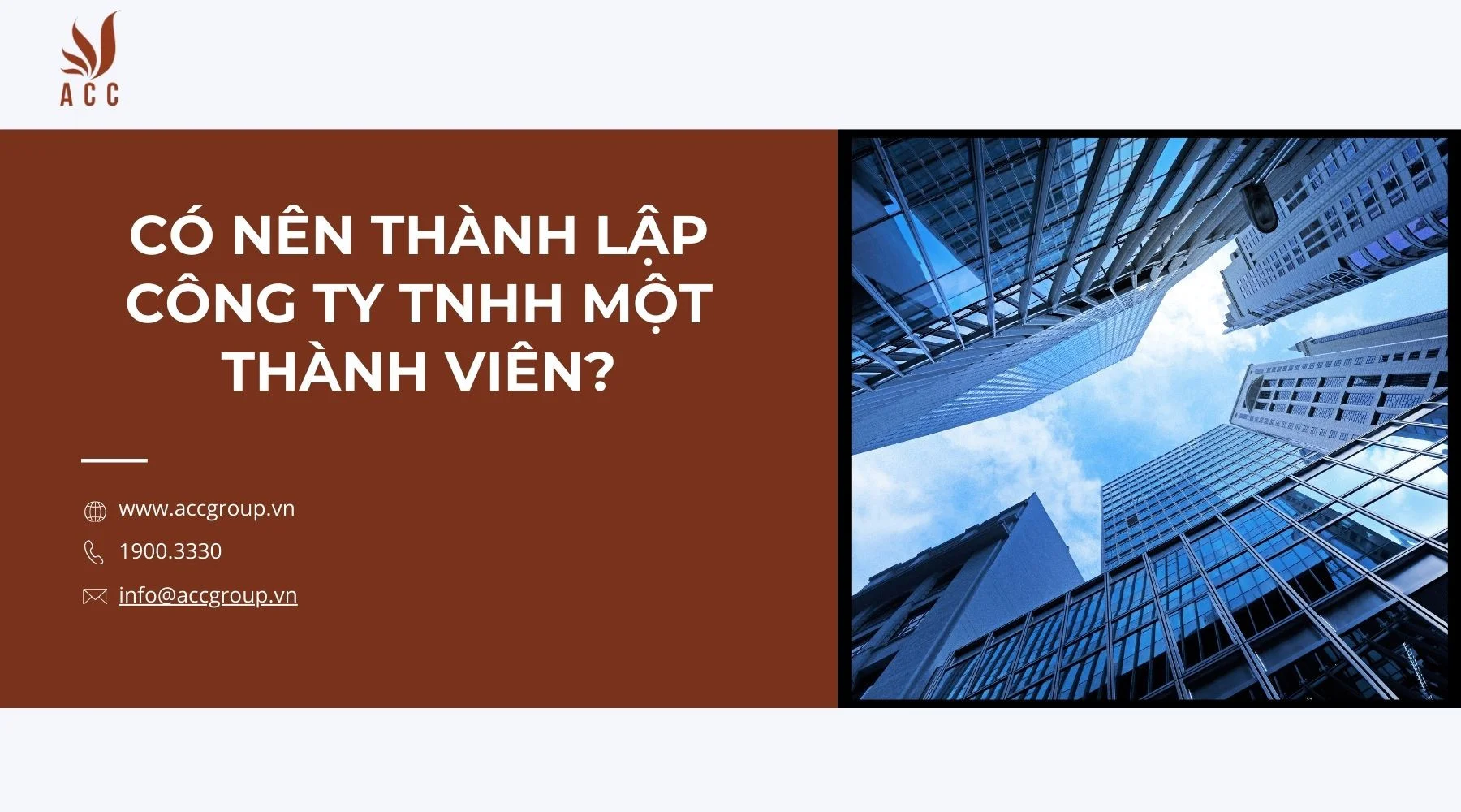 Có nên thành lập công ty TNHH một thành viên?