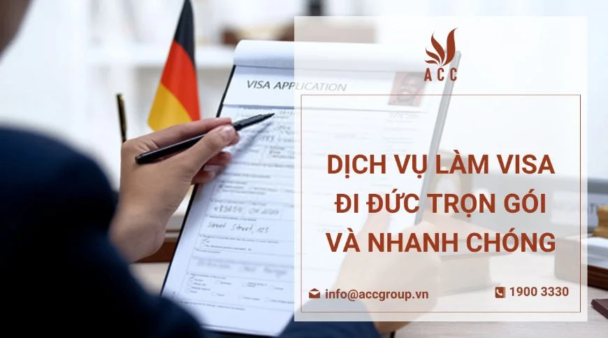 Dịch vụ làm visa đi Đức trọn gói và nhanh chóng