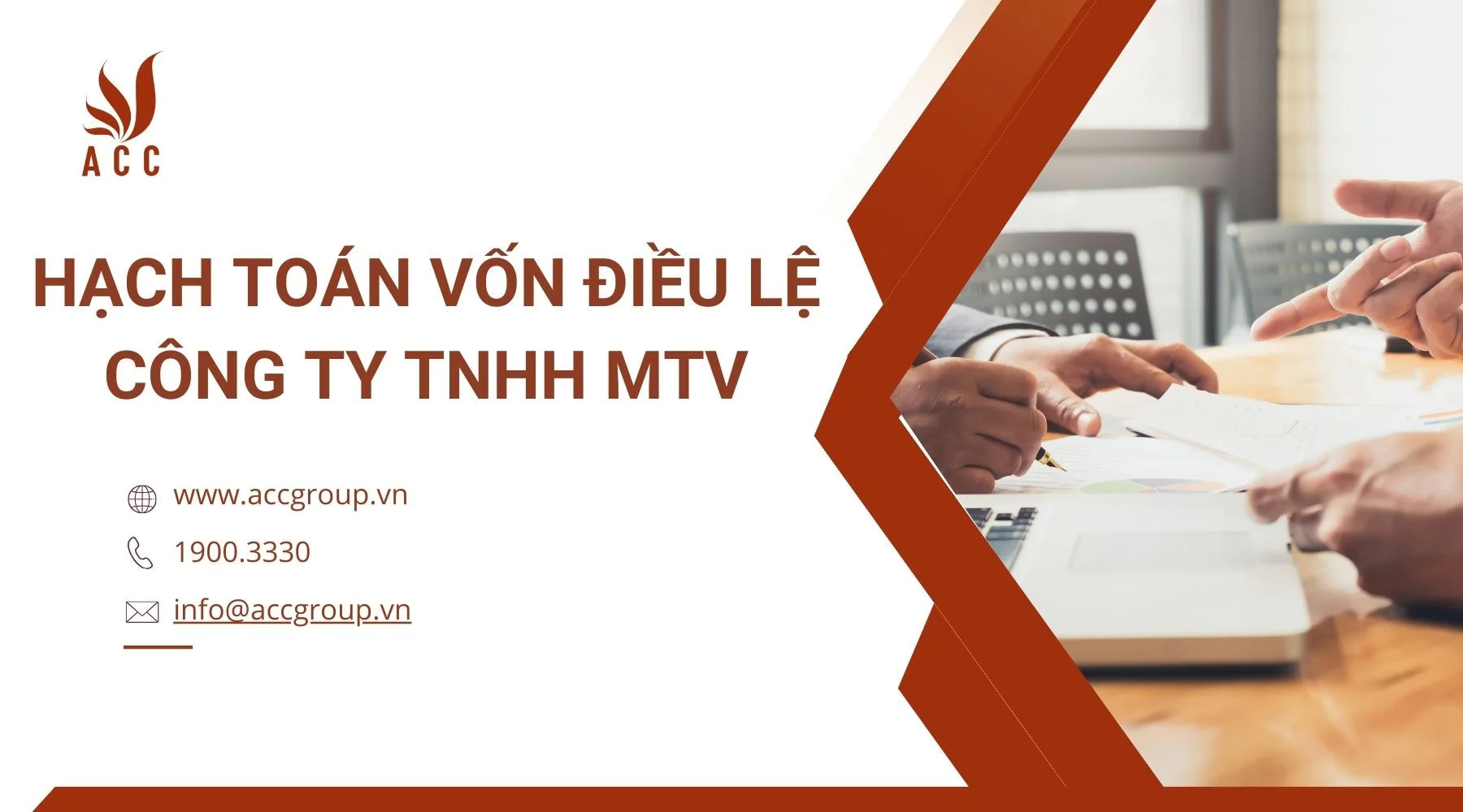 Hạch toán vốn điều lệ công ty TNHH MTV