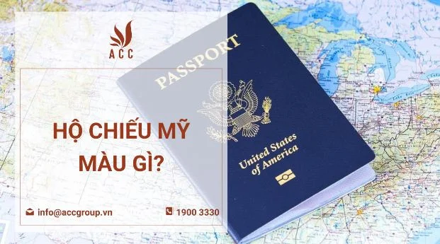 Hộ chiếu Mỹ màu gì?