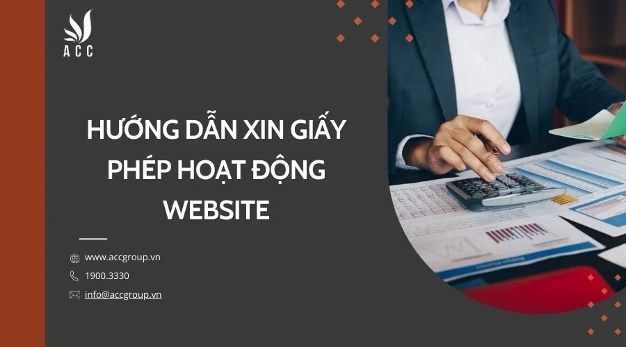 Hướng dẫn xin giấy phép hoạt động website