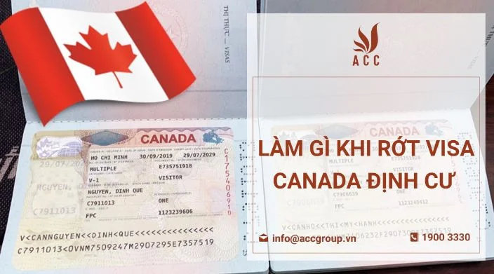 Làm gì khi rớt visa Canada định cư