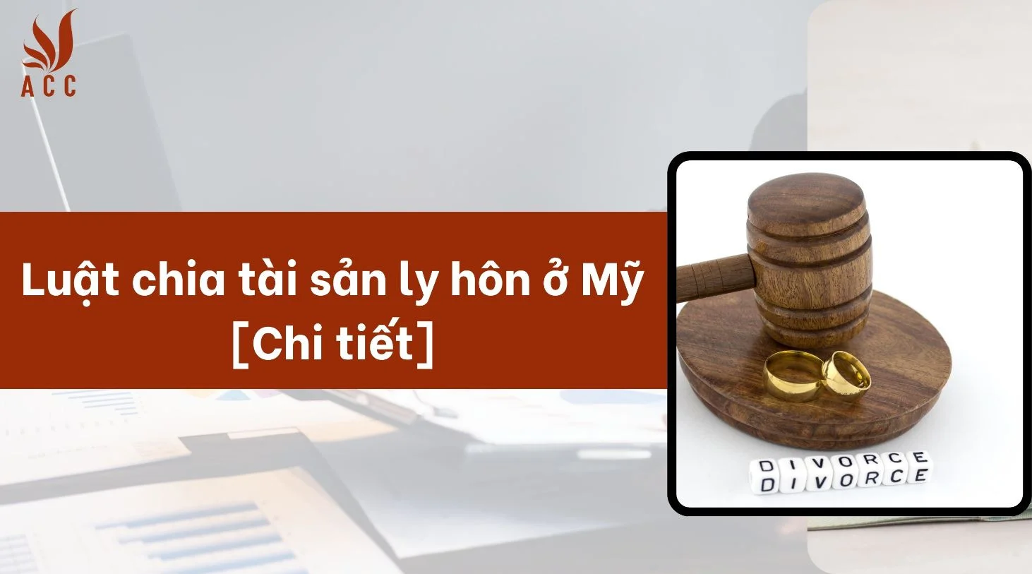 Luật chia tài sản ly hôn ở Mỹ [Chi tiết]