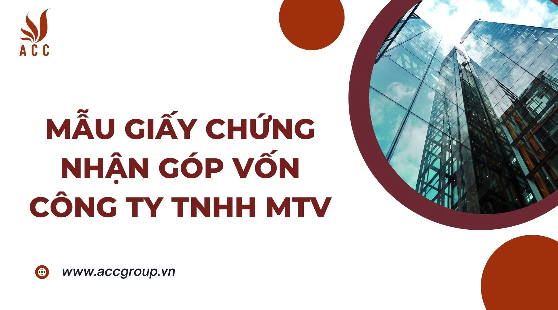 Mẫu giấy chứng nhận góp vốn công ty TNHH MTV