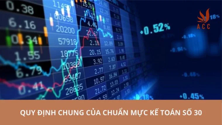 Quy định chung của chuẩn mực kế toán số 30