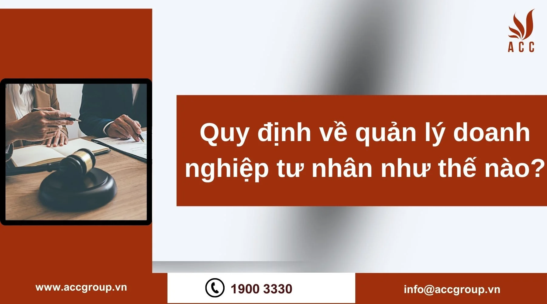 Quy định về quản lý doanh nghiệp tư nhân như thế nào?